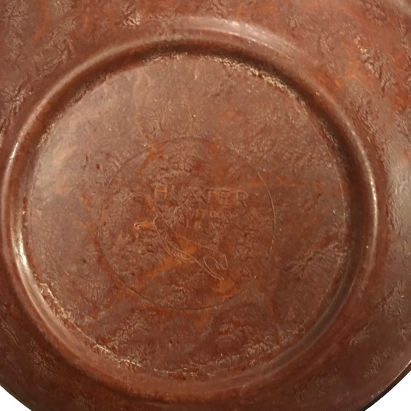 4 Vintage Faux Burl Wood Brown 2 Boltalite 2 Hunter Melamine 8" Bowl MCM USA - Picture 8 of 12